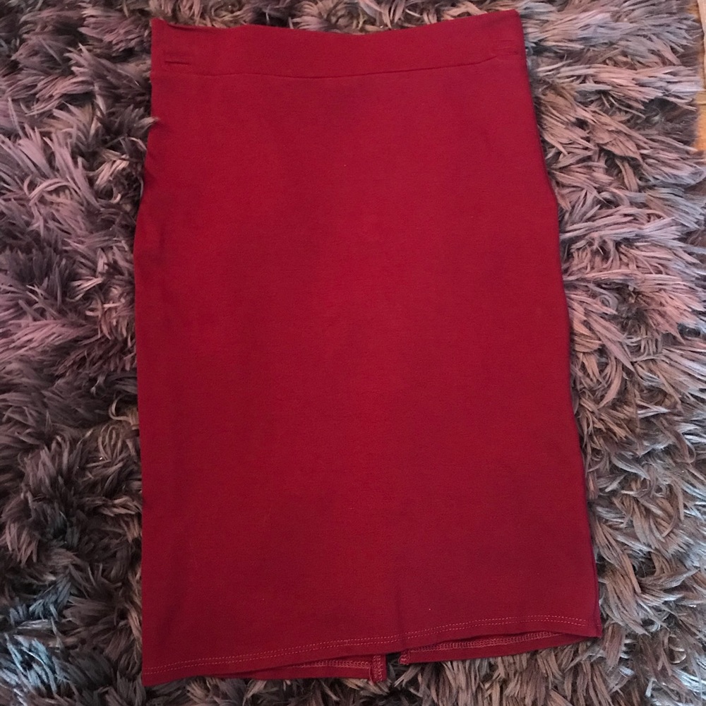 Medium length skirt